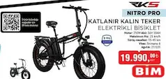 RKS NİTRO PRO KATLANIR KALIN TEKER ELEKTRİKLİ BİSİKLET RKS NİTRO PRO KATLANIR KALIN TEKER ELEKTRİKLİ BİSİKLET